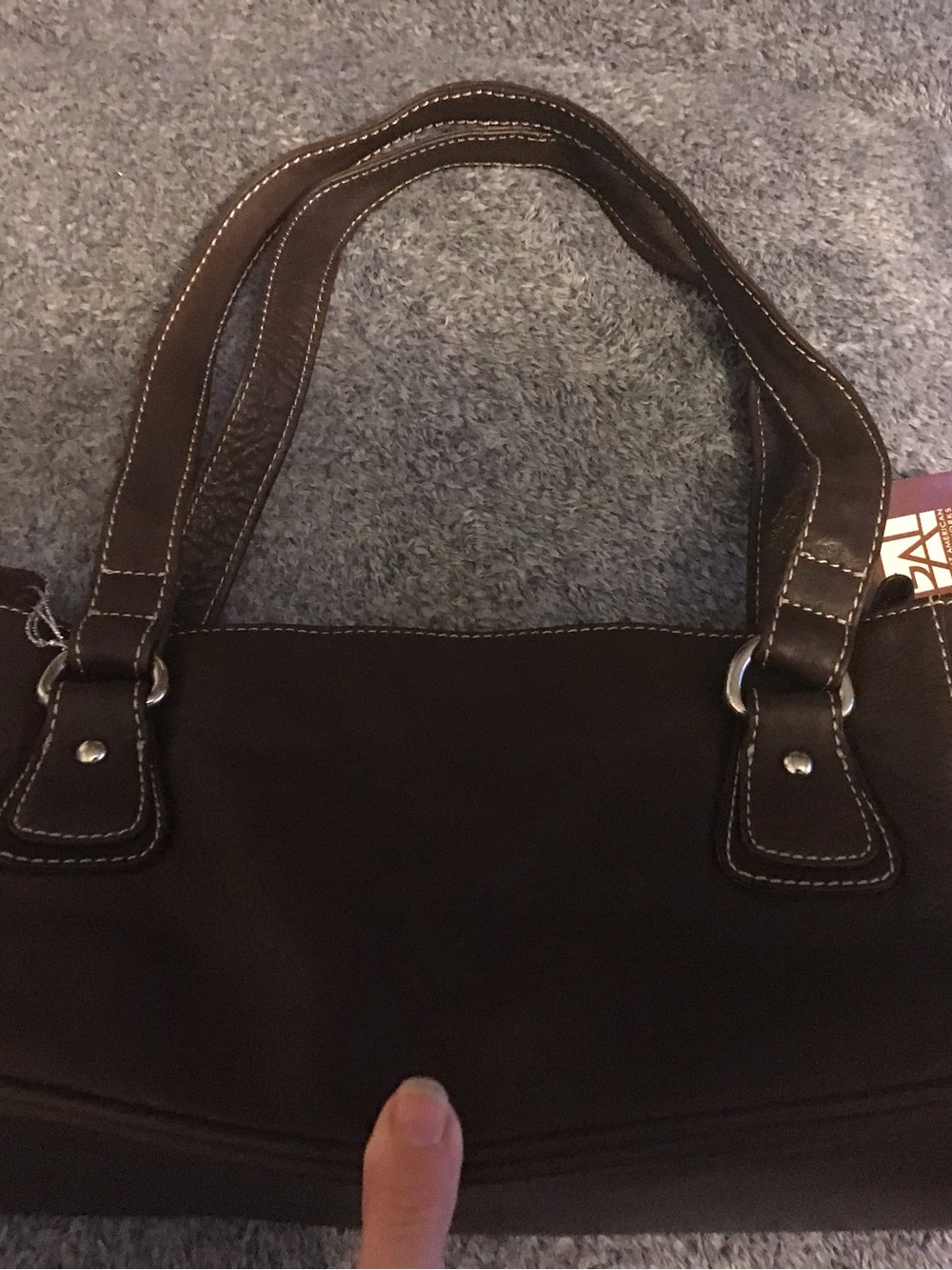 NWT Chic Brown Leather Shoulder Bag
Great American Leatherworks